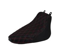 ERXDFCGF Seat Cushion Cover Motorcycle Front Driver Solo Seat Cushion Black Low Profile For Softail For Heritage FLSTC For Deluxe FLSTN 06-2017