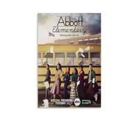 ERYAWIEH Abbott Elementary Poster Wall Art Canvas Aesthetic Cover Poster Modern Art Painting for Living Room 08x12inch(20x30cm) Unframe-style