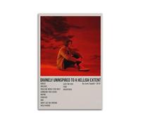ERYAWIEH Lewis Capaldi Poster Wall Art Canvas Aesthetic Cover Poster Modern Art Painting for Living Room 12x18inch(30x45cm) Unframe-style
