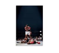 ERYAWIEH Muhammad Ali Poster Wall Art Canvas Aesthetic Cover Poster Modern Art Painting for Living Room 12x18inch(30x45cm) Unframe-style