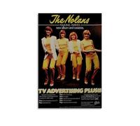 ERYAWIEH The Nolans Making Waves Poster Wall Art Canvas Aesthetic Cover Poster Modern Art Painting for Living Room 12x18inch(30x45cm) Unframe-style