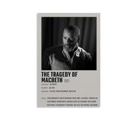 ERYAWIEH The Tragedy of Macbeth Poster Wall Art Canvas Aesthetic Cover Poster Modern Art Painting for Living Room 08x12inch(20x30cm) Unframe-style