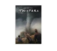 ERYAWIEH Twisters Poster Wall Art Canvas Aesthetic Cover Poster Modern Art Painting for Living Room 12x18inch(30x45cm) Unframe-style