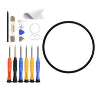 ERYNK For Samsung Galaxy Watch 6 SM-R940 44 mm Display Glass Front Glass Repair Replacement Set [with OCA Adhesive] [No LCD Screen] with Tool Kit