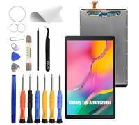ERYNK LCD Display for Samsung Galaxy Tab A 10.1 (2019) [with Fingerprints] [10.1 Inch] LCD Display Touch Screen Digitizer with Tool Kit