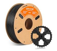 ERYONE Glass Fiber ABS Filament 1.75mm +/- 0.03mm, 3D Printing Filament, ABS GF Filament, 1kg (2.2 lbs)/Spool, Black