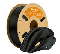 ERYONE Glass Fiber Filament 1.75mm +/- 0.03mm, 3D Printing Filament, Fit Most FDM Printer, Nylon PA12 GF Black, 1kg Spool (2.2LBS)