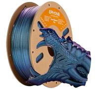 ERYONE Glitter PLA Filament for 3D Printer, 3D Printing PLA Filament 1.75mm +/- 0.03mm, 1kg (2.2LBS)/Spool, Burnt Titanium Technological Blue