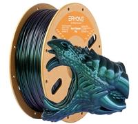ERYONE Glitter PLA Filament for 3D Printer, 3D Printing PLA Filament 1.75mm +/- 0.03mm, 1kg (2.2LBS)/Spool, Burnt Titanium Green
