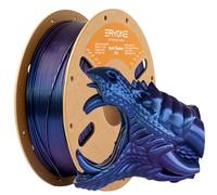 ERYONE Glitter PLA Filament for 3D Printer, 3D Printing PLA Filament 1.75mm +/- 0.03mm, 1kg (2.2LBS)/Spool, Burnt Titanium Purple Blue
