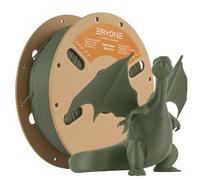ERYONE High Speed Matte PLA Filament 1.75mm +/- 0.03mm, Rapid PLA Filament, 3D Printing Filament, 30-500mm/s Hyper Speed Filament, 1kg(2.2LBS)/Spool,Olive Green