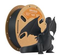 ERYONE High Speed Matte PLA Filament 1.75mm +/- 0.03mm, Rapid PLA Filament, 3D Printing Filament, 30-500mm/s Hyper Speed Filament, 1kg(2.2LBS)/Spool,Black