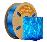 ERYONE High Speed PETG Filament 1.75mm +/- 0.03mm, Rapid PETG Filament, 3D Printing Filament, 30-600mm/s Hyper Speed PETG Filament, 1kg (2.2LBS)/Spool, Transparent Blue