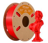 ERYONE High Speed PLA Plus Filament 1.75mm +/- 0.03mm, Rapid PL Filament for Fast Printing, 30-500mm/s 3D Printing Filament Fit Most FDM Printer, 1kg (2.2LBS)/Spool, Red