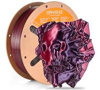 ERYONE High Speed Silk Dual 1.75mm PLA Filament, 30-500mm/s Hyper Speed, 1kg (2.2LBS) / Spool, Black & Red