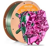 ERYONE High Speed Silk Dual Color PLA Filament 1.75mm +/- 0.03mm, Rapid PLA Filament, 3D Printing Filament, 30-500mm/s Hyper Speed Filament, 1kg (2.2LBS)/Spool, Red & Green