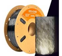ERYONE High Speed Translucent PETG Filament 1.75mm +/- 0.03mm, Rapid PETG Filament, 3D Printing Filament, 30-500mm/s Hyper Speed Translucent PETG Filament, 1kg (2.2LBS)/Spool, Gray