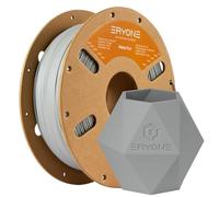 ERYONE Matte PLA Filament 1.75mm, 3D Printer PLA Matte Filament, +/-0.03mm, 1kg(2.2lbs)/Spool, Matte Gray S