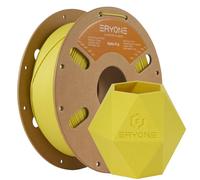 ERYONE Matte PLA Filament 1.75mm, 3D Printer PLA Matte Filament, +/-0.03mm, 1kg(2.2lbs)/Spool, Matte Yellow