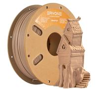 ERYONE Mixed Material PLA Filament 1.75mm +/- 0.03mm, 1kg Spool (2.2LBS) 3D Printer Filament, Wood PLA, Light Wood