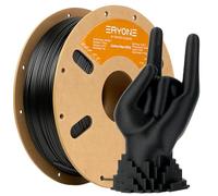 ERYONE PETG Carbon Fiber Filament 1.75mm +/- 0.03mm, PETG CF 3D Printer Filament, 1kg Spool (2.2LBS), Black