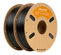 ERYONE PETG Carbon Fiber Filament 1.75mm +/- 0.03mm, PETG CF 3D Printer Filament, 1kg Spool (2.2LBS) 2 Pack, 2kg Black