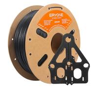 ERYONE PETG Glass Fiber Filament 1.75mm +/- 0.03mm, PETG GF 3D Printer Filament, 1kg (2.2 lbs)/Spool, Black