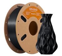 ERYONE PLA Filament 1.75mm, 3D Printer Filament PLA, Dimensional Accuracy +/-0.03mm, 1kg 1 Spool(2.2lbs),Jet Black