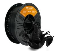 ERYONE PLA Lite Filament 1.75 mm, 1KG Filament PLA Lite for 3D Printer, +/- 0.03 mm, 1 kg/Spool, Black