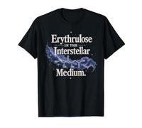 Erythrulose Interstellar Medium Science Design Value Graphic T-Shirt, Men, Black, L