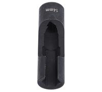 ERYUE 1/2in Drive Fuel Line Socket, Chrome Vanadium Steel, Torsion 15-30Nm, for Fasteners On Injector Lines, Bent Pipes, EGT Sensors, with Simple Design, Enhances Efficiency (14mm)