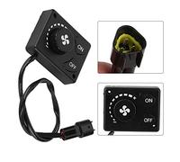 ERYUE 12V/24V Parking Heater Knob Controller Switch with Remote Control for Car Truck Air Heater, Convenient Manual Fuel Refilling, Timing Start/Stop, Quick Time Setting, Universal