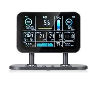 ERYUE 13-in-1 Air Quality Monitor Advanced WiFi Indoor Air Detector for Home Office with Voice Alerts for All-Inclusive Quality Assessment