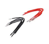 ERYUE 16AWG Silicone Wire, Sturdy Soft RC Motor Cable 10pcs Reliable Bullets Connector Extension Cable for Brush Motor with Rubber Plug, Suitable for Axial SCX10, D90, Redcat Gen8