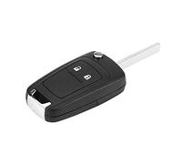 ERYUE 2 Buttons Car Key Fob Shell Case, Best Replacement, Made ABS Plastic, No Programming Require with Old Remote, Easy Installation, Fit for Astra Insignia and Other