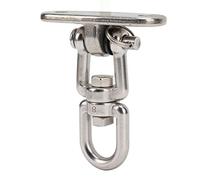 ERYUE 304 Stainless Steel Hammock Hanging Kit Hardware 360 Degree Rotate Swing Hanger Hook for Ceiling Chair Yoga, Nylon Gaskets, Suitable for Indoor Outdoor Swing, Children Room