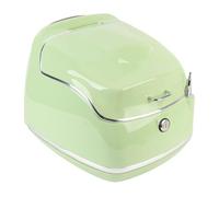 ERYUE 38L Motorcycle Top Box, Waterproofing, Universal Fit for, with Key Lock Base Plate, Luggage Trunk Tail Storage Carrier Case for Helmet Gloves, Crafted from Waterproofing (Green)