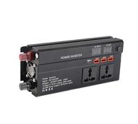 ERYUE 4000W DC 12/24V to AC LCD Display Car Modified Sine Wave Power Inverter Converter, with External Fuse, Reverse Prompt, Battery Display for Automotive Inverter
