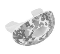 ERYUE 4colors Boxing Rugby Mouthguard Teeth Protector, Food-Grade TPR Shock Resistant Teeth Guard for Football Sports (Mosaic)