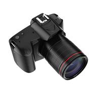 ERYUE 4K Digital Video Camera 64MP Dual Lens Night Beauty Filters for Friends and Teens (Camera & Fill Light)