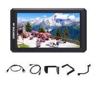 ERYUE 5.7 Inch Camera Field Monitor 4K Video Monitor for DSLR Director Brightness with 3.5mm Jack & Sunshade for Video Recording