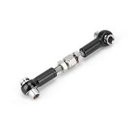 ERYUE 6pcs Adjustable Servo Links Tie Rod Set Aluminum Alloy 47-57mm RC Tie Rod Accessories for HSP Redcat ZD Racing Hpi 1/12 & 1/10 Drift Buggy Improve Control Performance Easy to (Black)