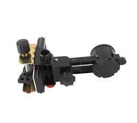 ERYUE Adjustable Telescoping Pole Leveling Base Multifunctional Bracket Level Tool Adapter for Fine Tuning Rotation for Roads and Buildings Material: ABS, Iron