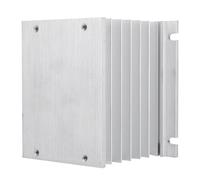 ERYUE Aluminum Alloy Heat Sink, SSR Dissipation, Solid State Relay Heatsink with Compact Size for Easy Installation, Made of Sturdy Material, Fits Three Phase SSR, Approx. 11 X 10 X