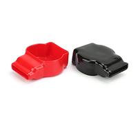 ERYUE Battery Terminal Covers, Universal Positive Negative Top Post Cap Protection, Wire Connector Cap, Very Suitable for Most Cars, Motorcycles, Trucks, Motor Homes, etc., Simple