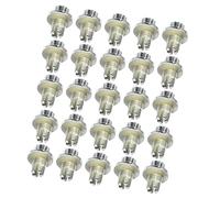 ERYUE Car Wheel Rivets, Silver Color ABS Material, Fits for for AH Ds Series Wheel Rims Cap Lip Screw Tire, Professional Manufacture, Easy Installation Inlay Directly on the Wheel,
