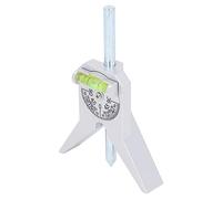 ERYUE Centering Tool with Y Head Adjustable Dial Bubble Protractor Safety Pipe Center Finder Easy to Use for Pipeline and Tank Measurement Tasks Stainless Steel