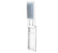 ERYUE Dance Shoes Brush, Portable Brush Preventing Sole From Slip,Easy to Operate for Latin Dancing,Folding Design, Compact Size & Lightweight,5 Color Choices,Plastic Material,Weight (White)