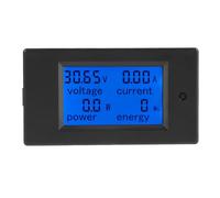 ERYUE Digital Electric Power Energy Voltage Current Meter with Large LCD Display, Power and Overload Alarm, Memory Function for Home Use (50A shunt)