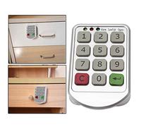 ERYUE Digital Electronic Keypad Locks Brief Appearance Without Keys Needed Suitable for Swimming Sauna Golf Course Cabinet Plastic Material